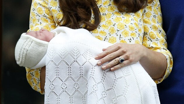 Prinzessin Charlotte ist schon jetzt eine Stilikone. (Bild: AP)