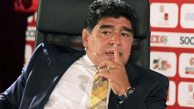Diego Armando Maradona (Bild: AP)