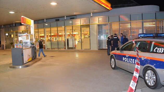 Der zweite Tatort in der Linzer Franckstraße, der Überfall passierte am Mittwoch um 21.54 Uhr. (Bild: Haginger)