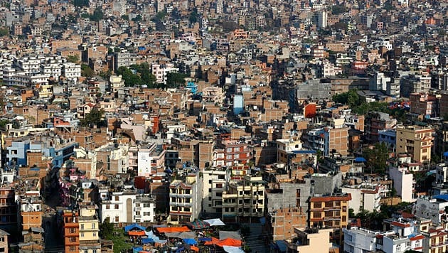 Nepals Hauptstadt Kathmandu (Bild: APA/EPA/Narendra Shrestha)