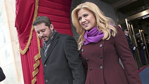 Kelly Clarkson und ihr Ehemann (Bild: AP)