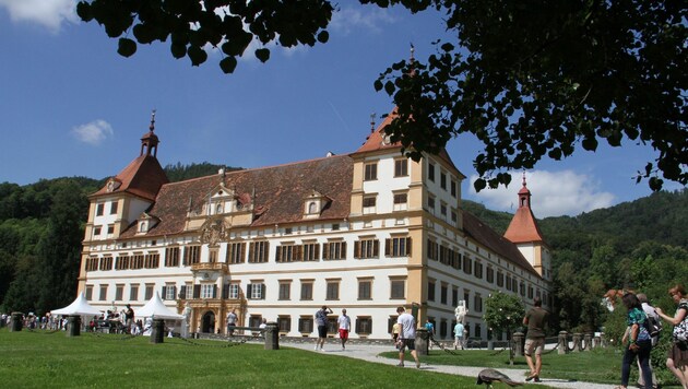 Das Schloss Eggenberg. (Bild: Christian Jauschowetz)