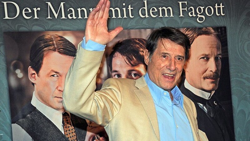 2011 bei der Premiere der Verfilmung von "Der Mann mit dem Fagott" (Bild: HORST OSSINGER/EPA/picturedesk.com)