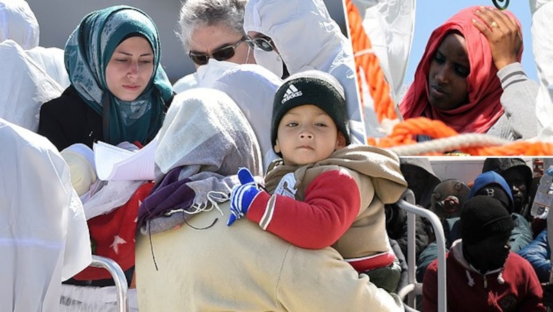 Seit Anfang dieses Jahres sind bereits mehr als 26.000 Flüchtlinge in Italien eingetroffen. (Bild: AP)
