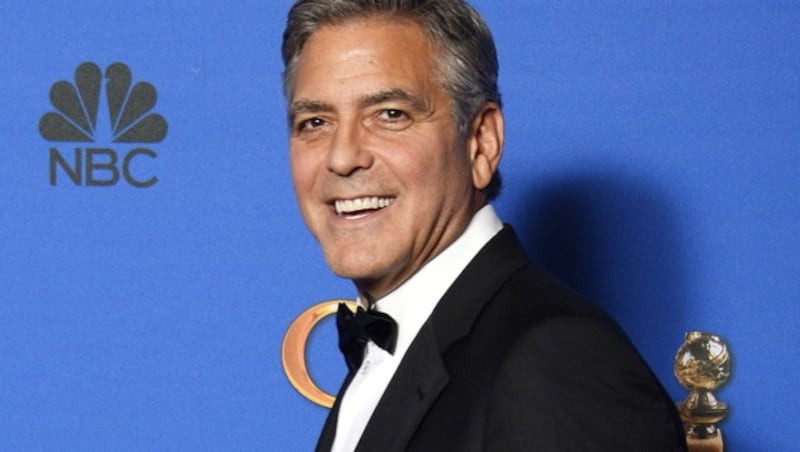 George Clooney findet die Vorstellung, "unsere Gedanken in 140 Zeichen verkünden wollen" absurd. (Bild: APA/EPA/PAUL BUCK)