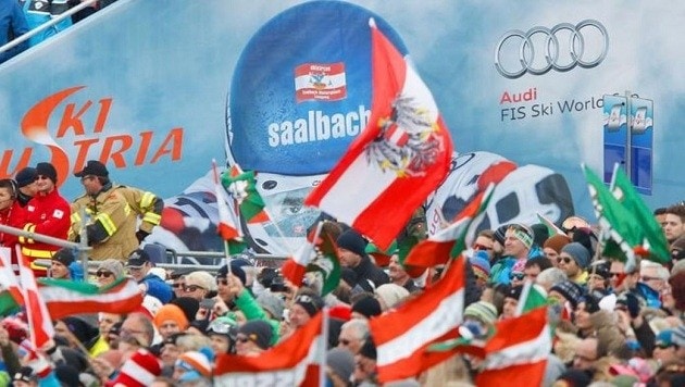 Saalbach already shone as a World Championships host in 1991, returned as an organizer in 2015 and now fans are eagerly awaiting the huge ski party. (Bild: Gerhard Schiel)
