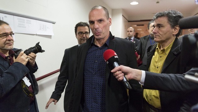 Griechenlands Finanzminister Yanis Varoufakis (Bild: APA/EPA/THIERRY MONASSE)
