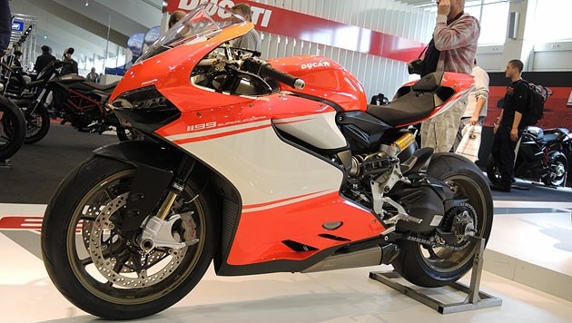 75.000 Euro kostet die Ducati 1199 Superleggera. 155 kg trocken, 203 PS (Bild: Stephan Schätzl)