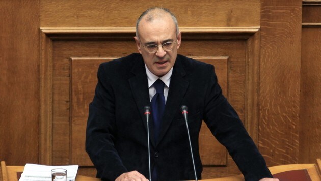 Der griechische Vize-Finanzminister Dimitris Mardas (Bild: APA/EPA/Simela Pantzartzi)