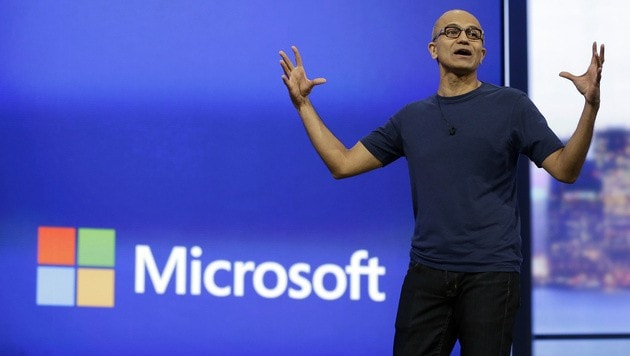 Microsoft-Boss Satya Nadella (Bild: AP)