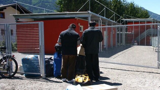 In Matrei in Osttirol wurden Flüchtlinge schon vor Jahren in Container-Dörfern untergebracht. (Bild: NBO)