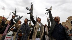 Die Houthi-Rebellen im Jemen (Bild: APA/EPA/YAHYA ARHAB)