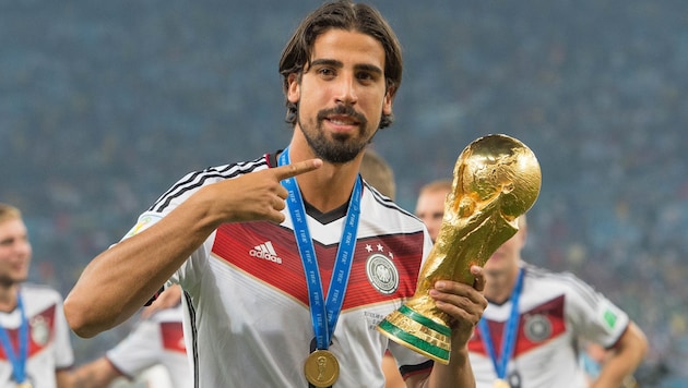 Sami Khedira wurde 2014 mit Deutschland Weltmeister