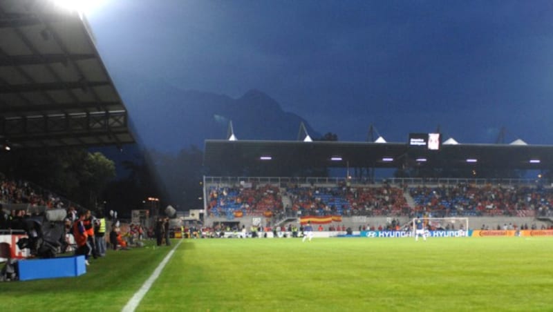 Nicht alle Vereine haben eine gute Erinnerung an das Rheinparkstadion in Vaduz. (Bild: GEPA)