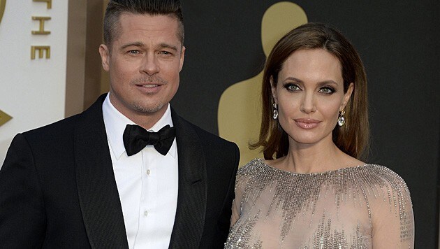 Brad Pitt und Angelina Jolie (Bild: APA/EPA/MIKE NELSON)
