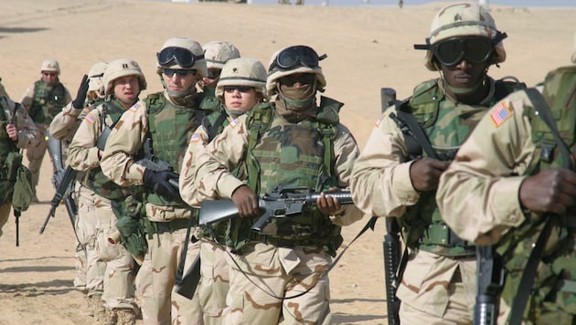 US-Soldaten im Nahen Osten: Von Hackern zum Abschuss freigegeben (Bild: Raed Qutena/EPA/picturedesk.com)