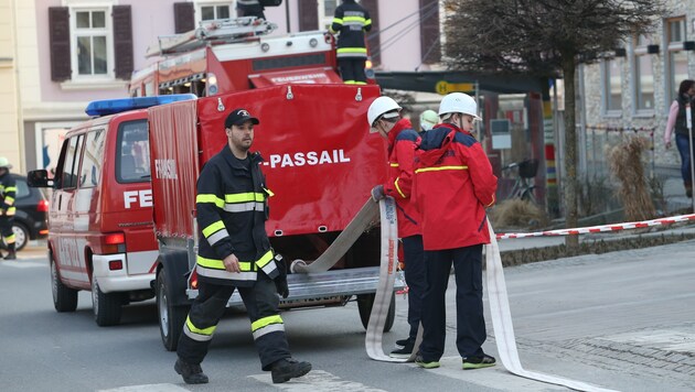 Die Freiwillige Feuerwehr Passail sorgte für die notwendige Sicherheit. (Bild: Jürgen Radspieler)