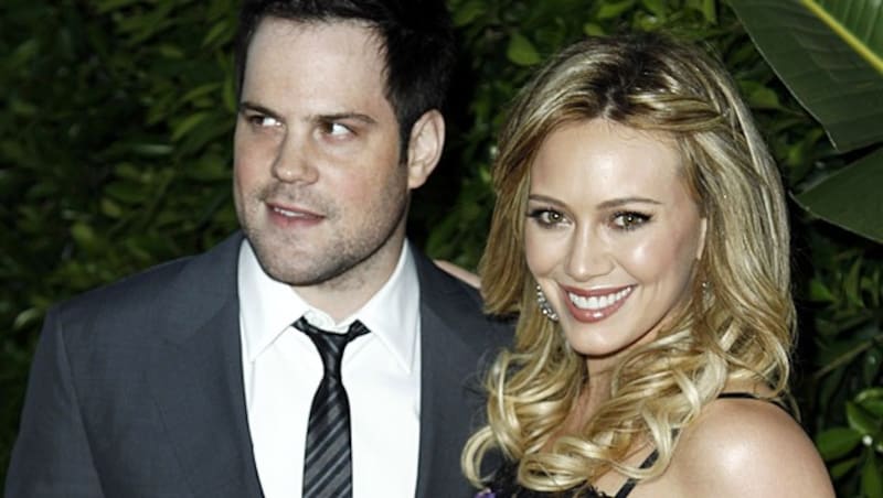Hilary Duff und Ex-Ehemann Mike Comrie (Bild: AP)