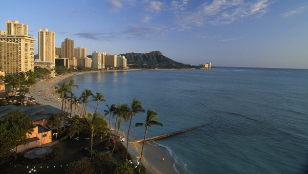 Kurt Engl aus Ebensee ist im Urlaubsparadies Honolulu auf Hawaii in Haft. (Bild: Krone)