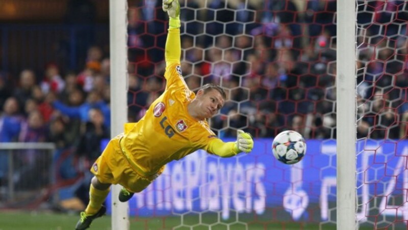 Leverkusen-Goalie Bernd Leno (Bild: APA/EPA/KIKO HUESCA)