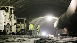 In der BBT-Baustelle kam es zum folgenschweren Zwischenfall (Archivbild). (Bild: Christof Birbaumer/Kronenzeitung, Krone KREATIV)