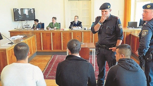 Prozess: Drei Rumänen wollten sich einen Bettelplatz erkämpfen. (Bild: Max Grill)