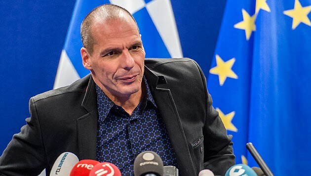 Nimmt sich weiterhin kein Blatt vor den Mund: Griechenlands Finanzminister Yanis Varoufakis (Bild: AP)
