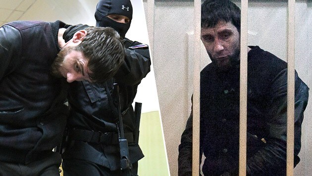 Soll Boris Nemzow erschossen haben - und gefoltert worden sein: der Tschetschene Saur Dadajew (Bild: AFP)