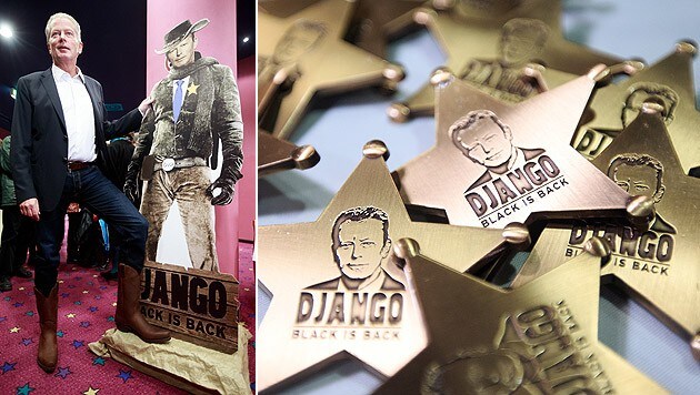 Vizekanzler Reinhold Mitterlehner pflegt sein "Django"-Image. (Bild: APA/GEORG HOCHMUTH)