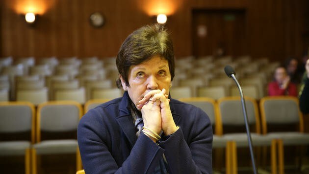 Hella Ranner bei der Erstverhandlung in Graz im Jahr 2014 (Bild: Jürgen Radspieler)