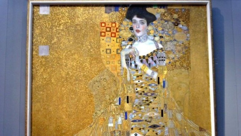 "Adele Bloch-Bauer I" von Gustav Klimt (Bild: APA/HERBERT PFARRHOFER)