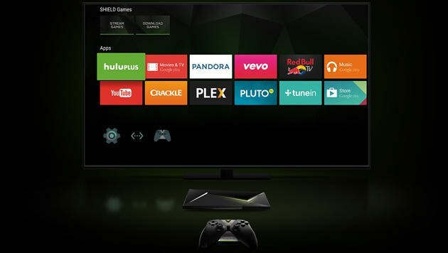 Dient nicht nur als Gaming-Gerät, sondern auch als Android-TV-Box: Nvidias neue Shield-Konsole (Bild: Nvidia)