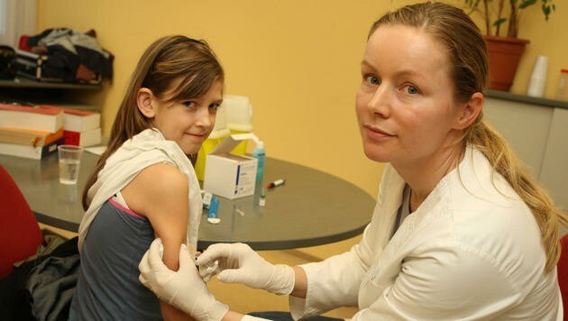 Durchimpfung der Bevölkerung hilft am besten gegen Masern. (Bild: Franz Neumayr)
