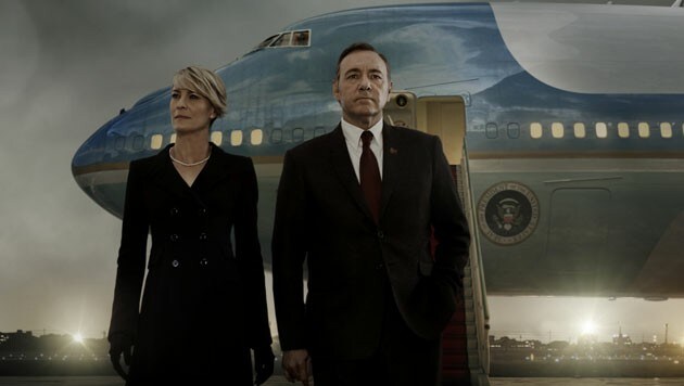 Claire (Robin Wright) und Frank Underwood (Kevin Spacey) (Bild: © © 2015 MRC II Distribution Company L.P. All Rights)