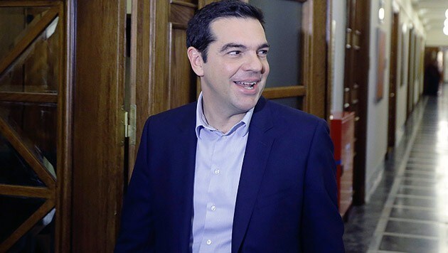 Griechenlands Premier Alexis Tsipras (Bild: AP)