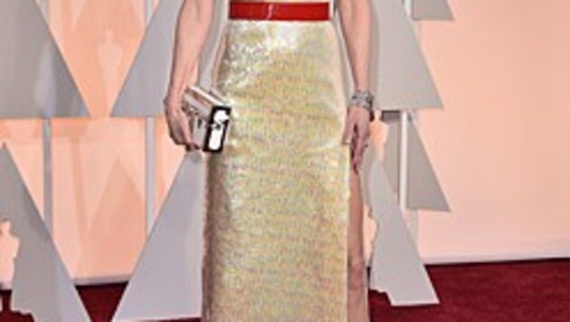 Flop! Nicole Kidmans Louis-Vuitton-Robe war nicht schön. (Bild: Jordan Strauss/Invision/AP)