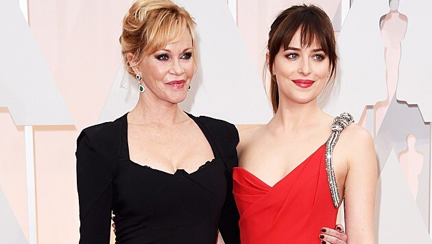 Melanie Griffith und Dakota Johnson (Bild: AFP)