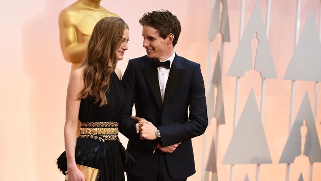 Hannah Bagshawe und Eddie Redmayne (Bild: AP)