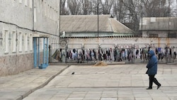 Ein Gefängnis in der Ukraine (Archivbild) (Bild: ANDREW KRAVCHENKO/EPA/picturedesk.com)