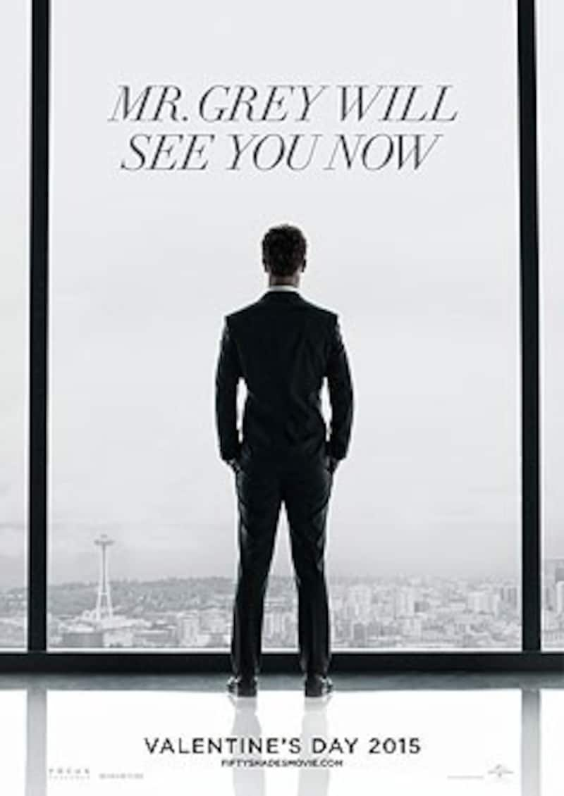 Das Filmplakat zu "Fifty Shades of Grey": "Mr. Grey erwartet Sie" (Bild: UPI)