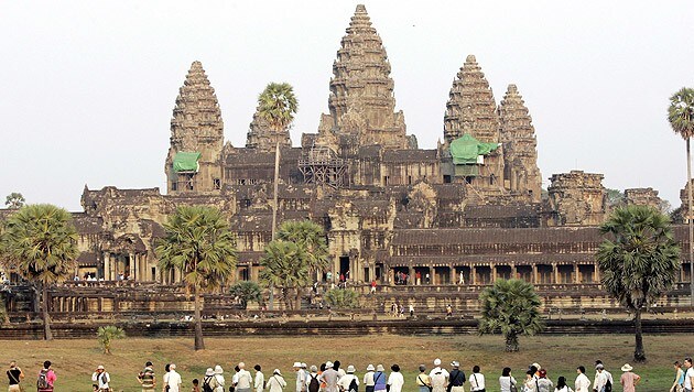 Die Tempelanlage Angkor Wat in Kambodscha (Bild: Mak Remissa/EPA/picturedesk.com)