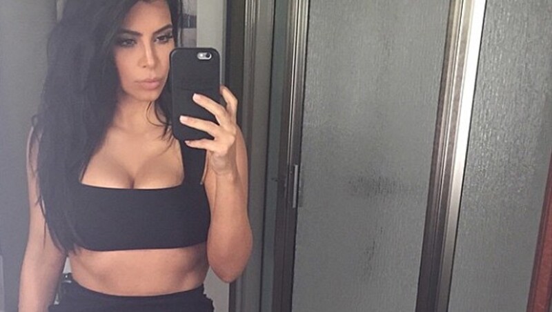 Die Meisterin aller Busen-Selfies: Kim Kardashian (Bild: instagram.com/kimkardashian)