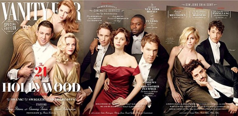 Auch in diesem Jahr zeigt die "Vanity Fair" wieder alle Oscar-Nominierten auf einem Cover. (Bild: Vanity Fair)