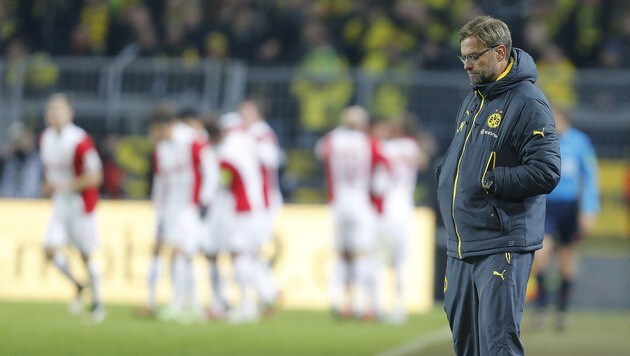 Dortmund-Coach Jürgen Klopp (Bild: AP/Frank Augstein)