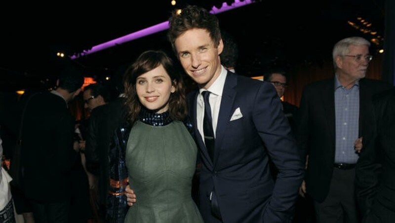 Felicity Jones und Eddie Redmayne (Bild: APChris Pizzello)