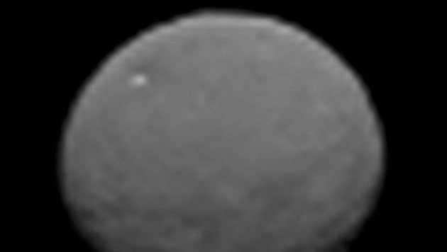 Eine am 25. Jänner gemachte Aufnahme des Zwergplaneten Ceres (Bild: NASA/JPL-Caltech/UCLA/MPS/DLR/IDA)