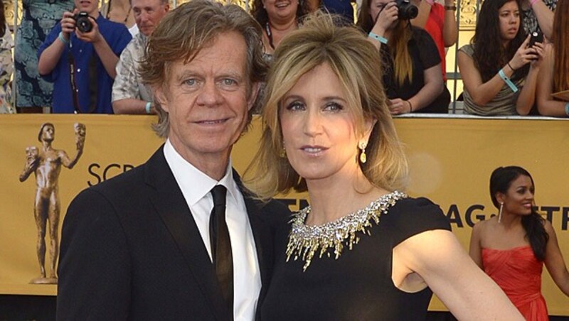 William H. Macy und Felicity Huffman (Bild: APA/EPA/PAUL BUCK)