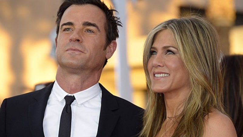 Justin Theroux und Jennifer Aniston (Bild: APA/EPA/PAUL BUCK)