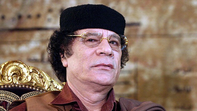 Libyens ehemaliger Machthaber Muammar al-Gadafi (Bild: EPA)