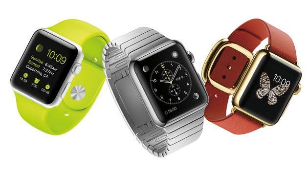 Die Apple Watch kommt in zwei Größen und mit verschiedenen Armbändern. (Bild: Apple)